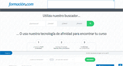 Desktop Screenshot of formacion.com
